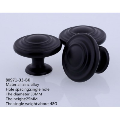 High Quality Furniture Door Handle Hardware Single Hole Sturdy Durable In Use Knobs & Accessories Knobs Drawer Pulls Handles